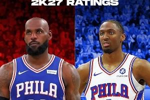 美媒晒2K27部分球员能力值:谁被高估?谁又被低估了? 